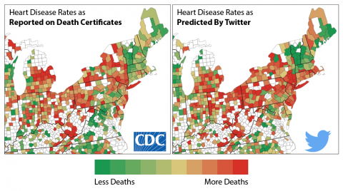 Heart Disease Tweet Maps