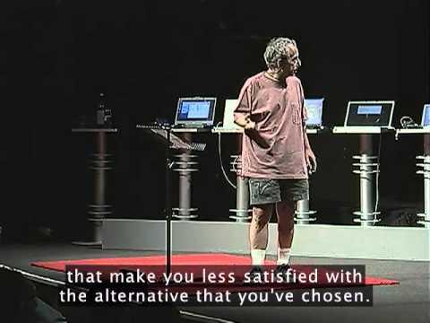 Barry Schwartz: The Paradox of Choice